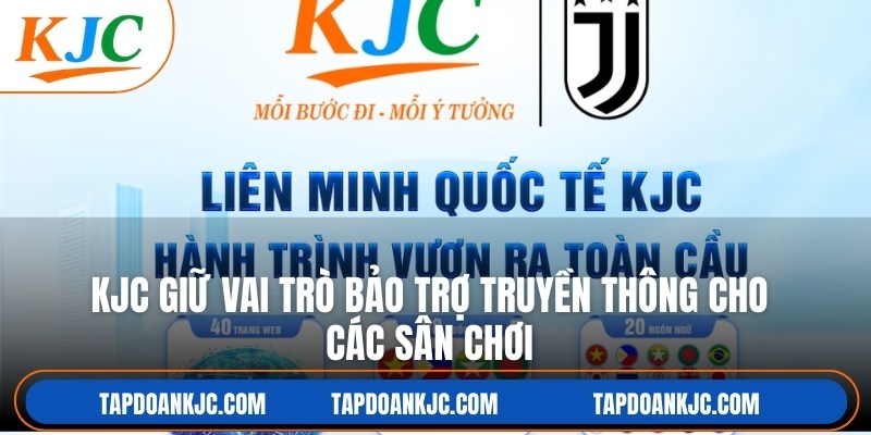 KJC giữ vai trò bảo trợ truyền thông cho các sân chơi